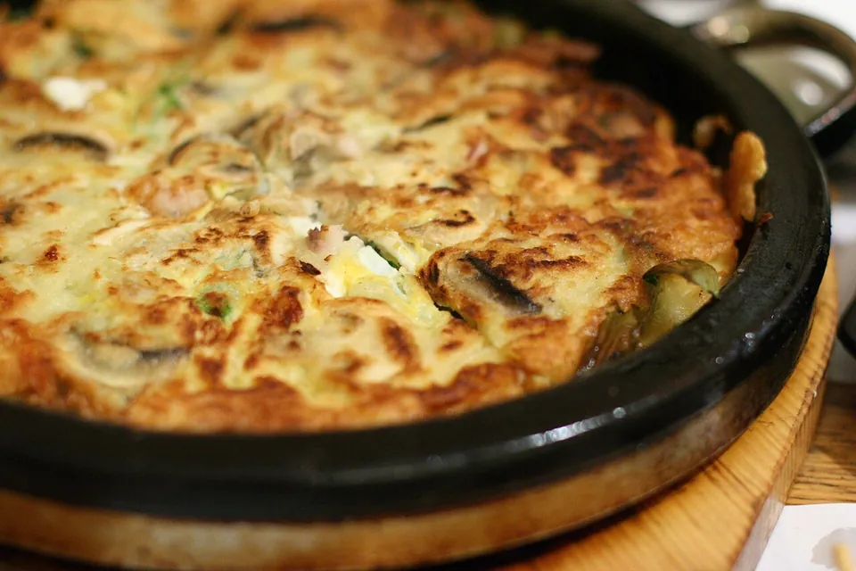 チヂミの実写写真